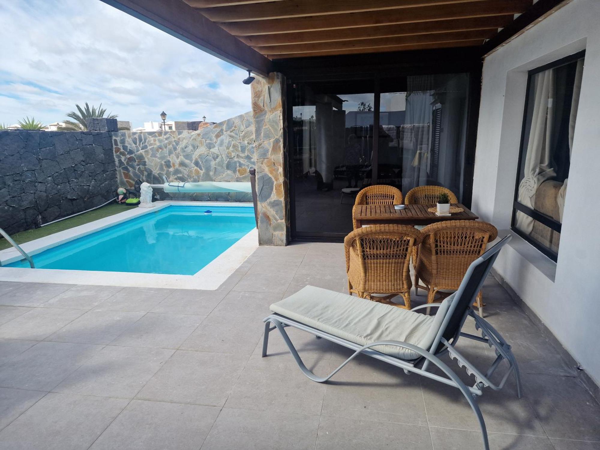 Villa Martha Casa Principal Anexa Playa Blanca  Luaran gambar