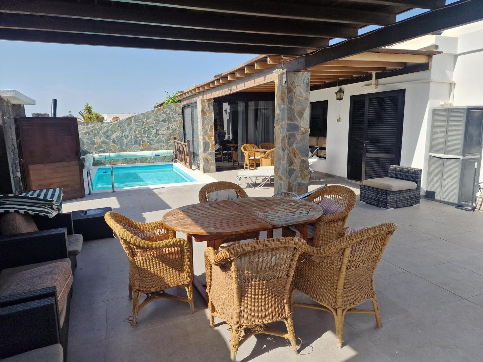 Villa Martha Casa Principal Anexa Playa Blanca  Luaran gambar
