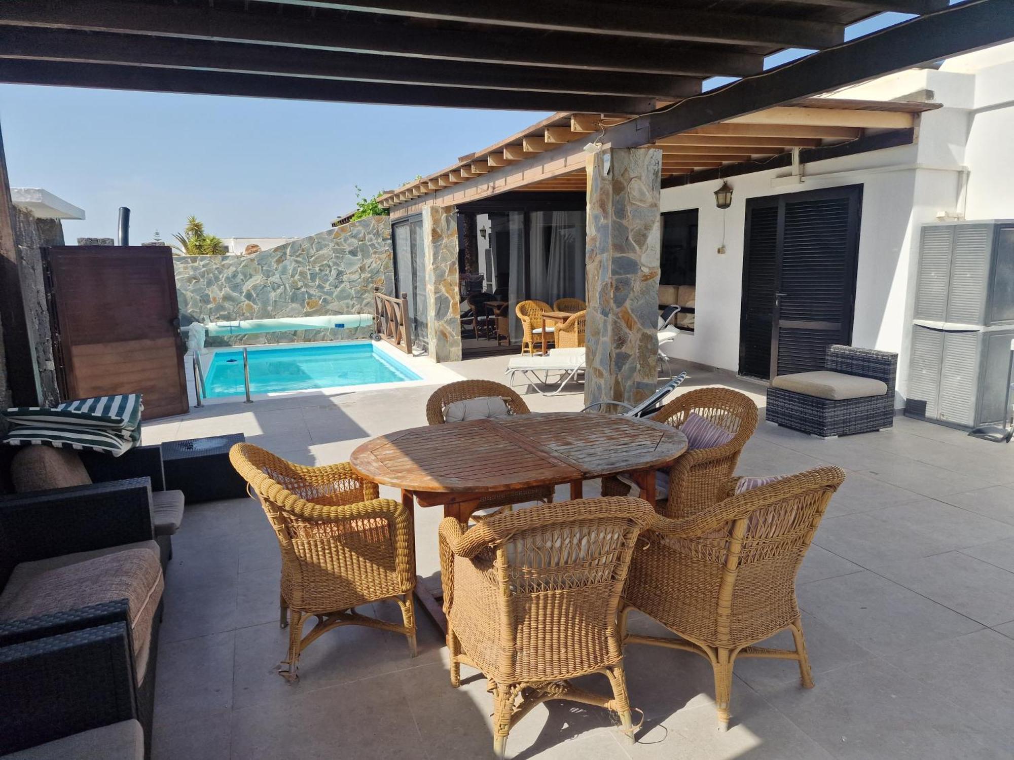 Villa Martha Casa Principal Anexa Playa Blanca  Luaran gambar